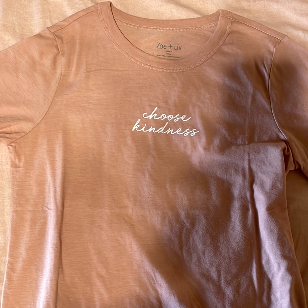 Pink choose kindness shirt